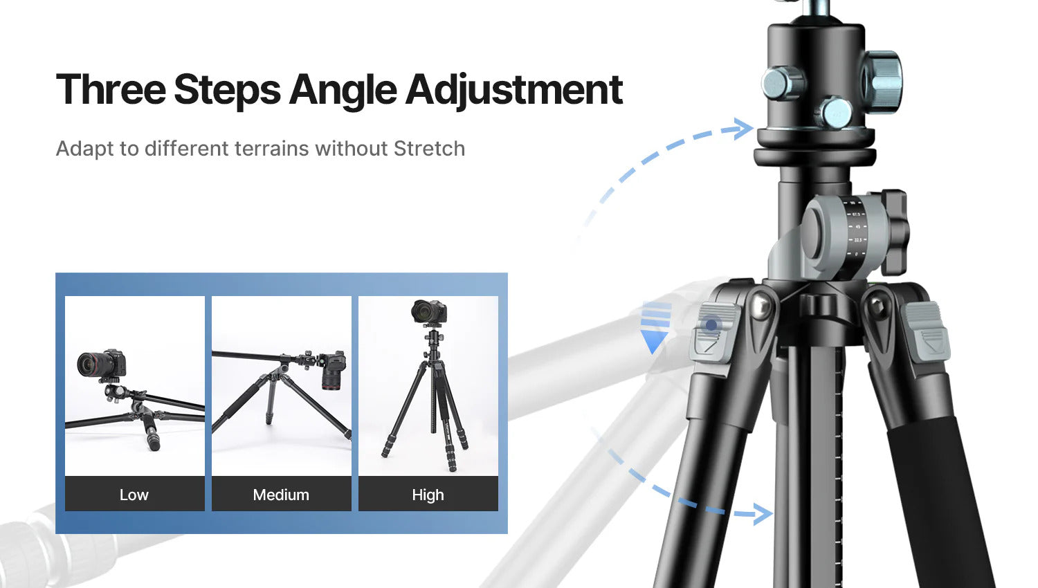 Ulanzi MT-59 Multifunction Camera Monopod Tripod