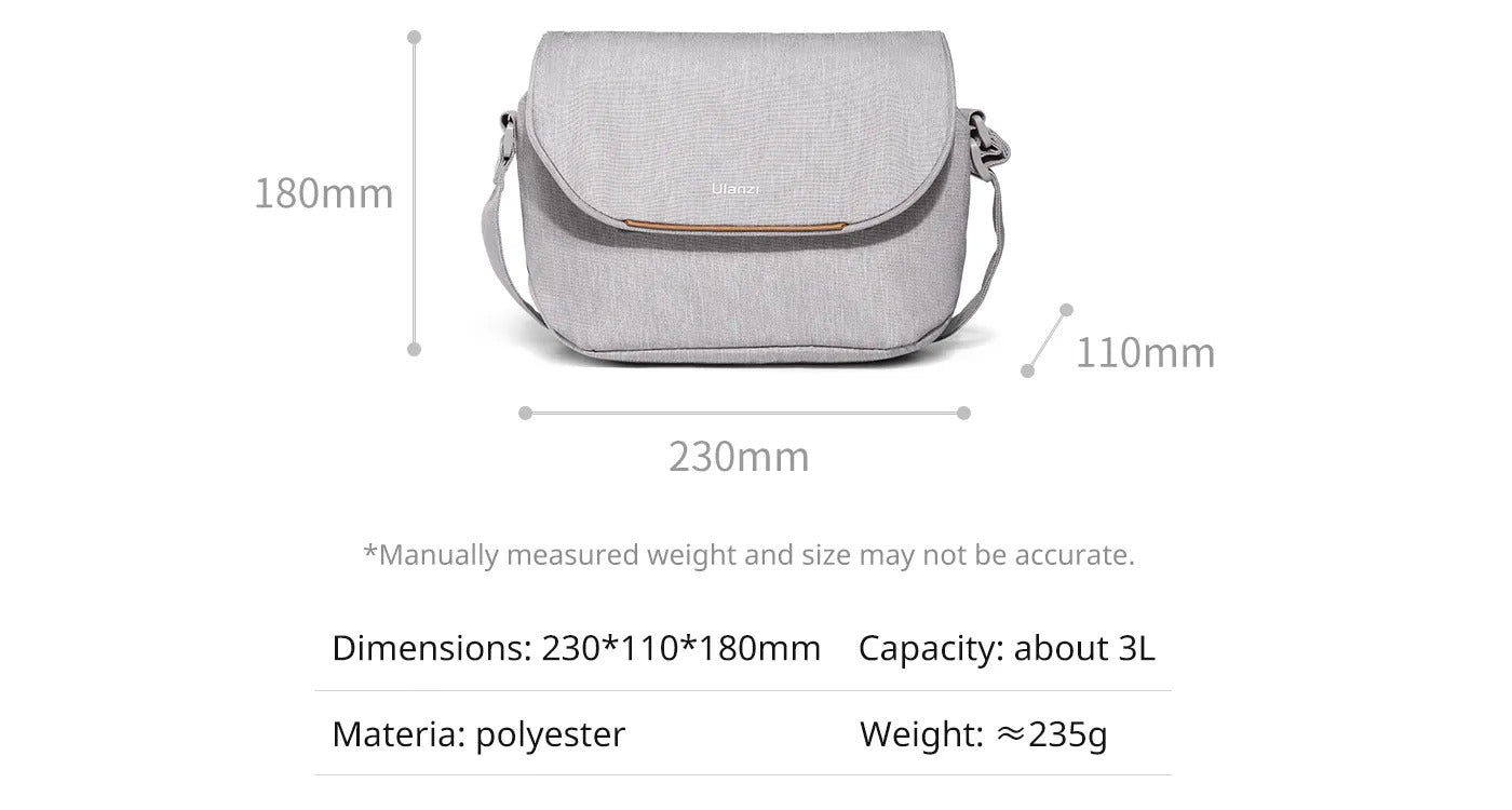 Ulanzi F01 Camera Sling Bag, Waterproof