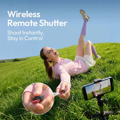 ULANZI RC05 Wireless Remote Shutter, Bluetooth Camera Remote for iOS Android