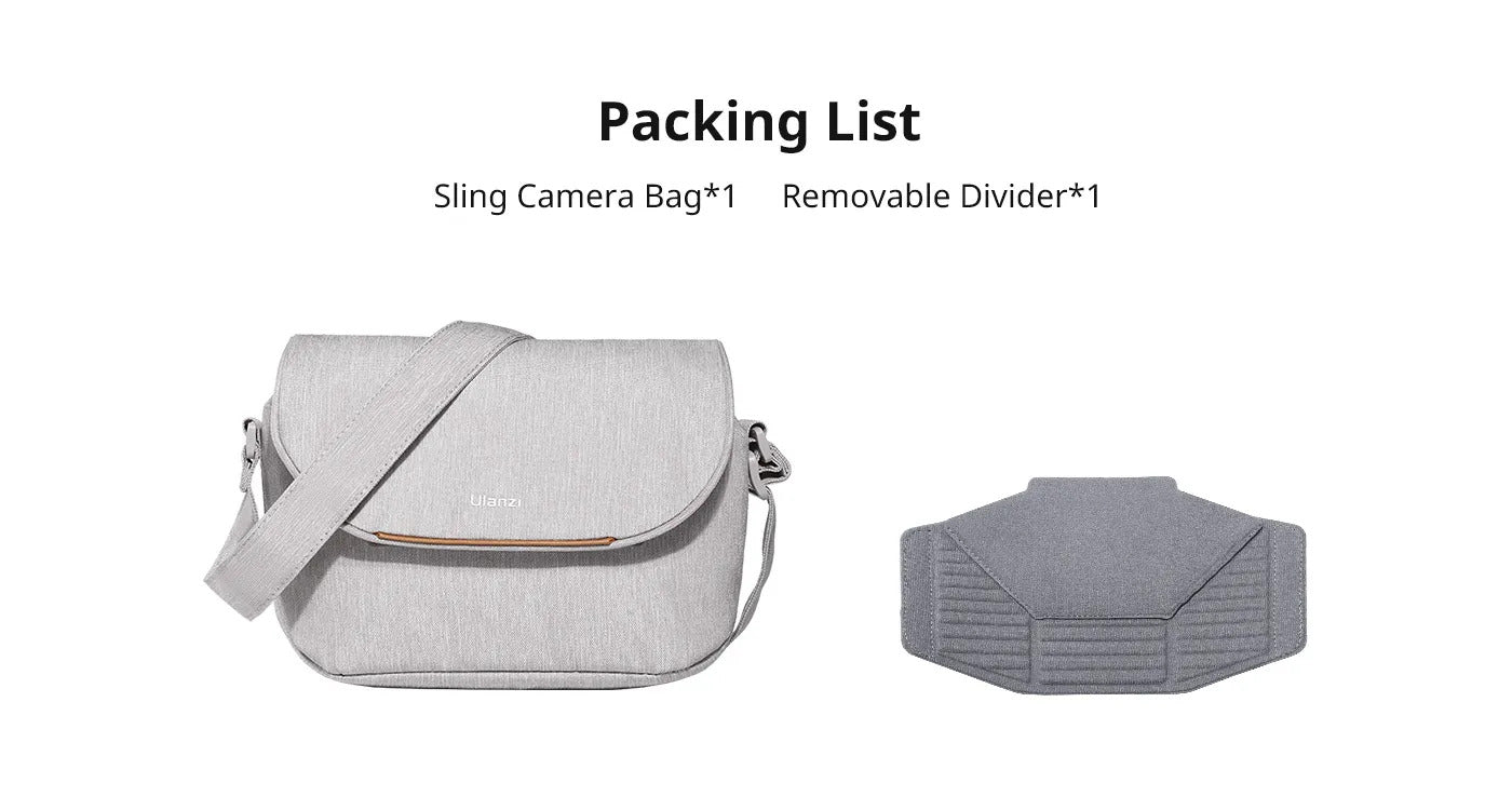 Ulanzi F01 Camera Sling Bag, Waterproof