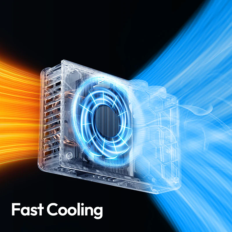 Efficient Cooling for Nonstop Shooting