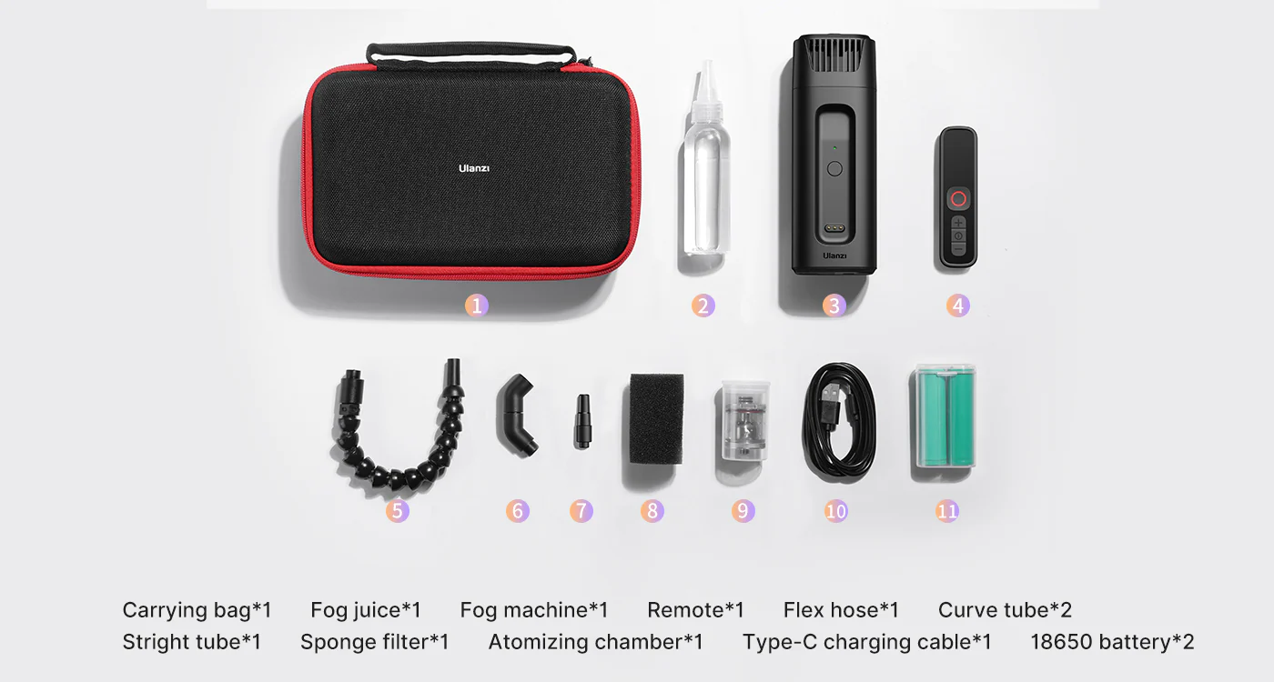 Ulanzi 40 Watt Ace Portable Fog Machine