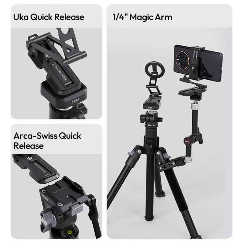 Uka Quick-Release Base with 1/4
