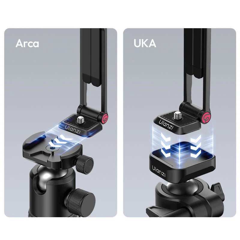 Adjustable Angle & Uka & Arca-Swiss Quick Release