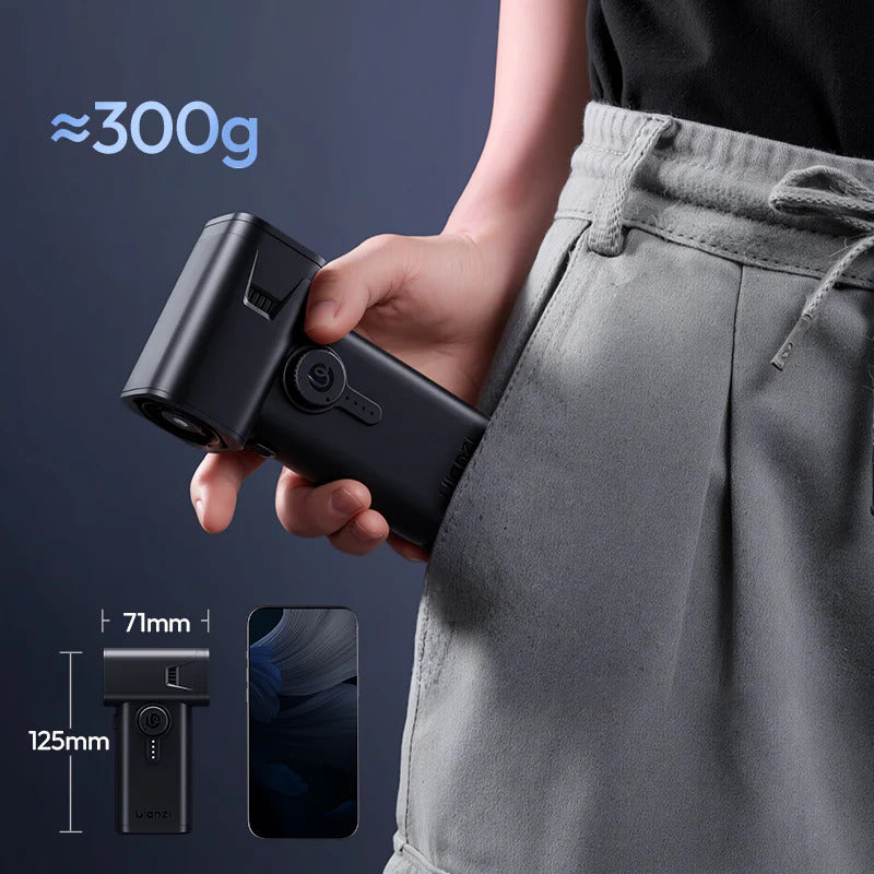 Compact & Fits in Palm
