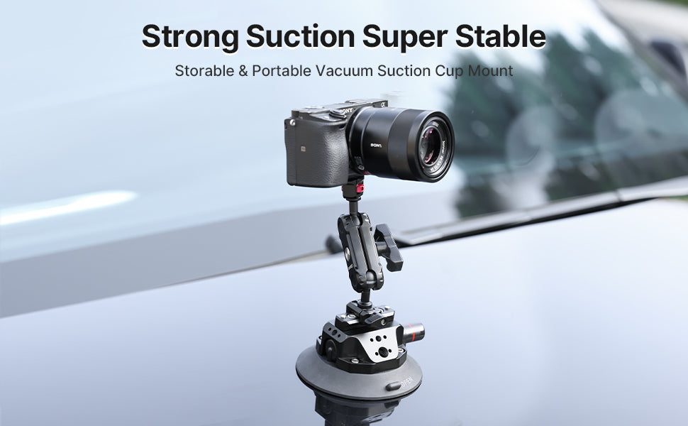 Ulanzi SC-02 Strong Suction Cup Mount Magic Arm for DSLR/GoPro Video Shooting