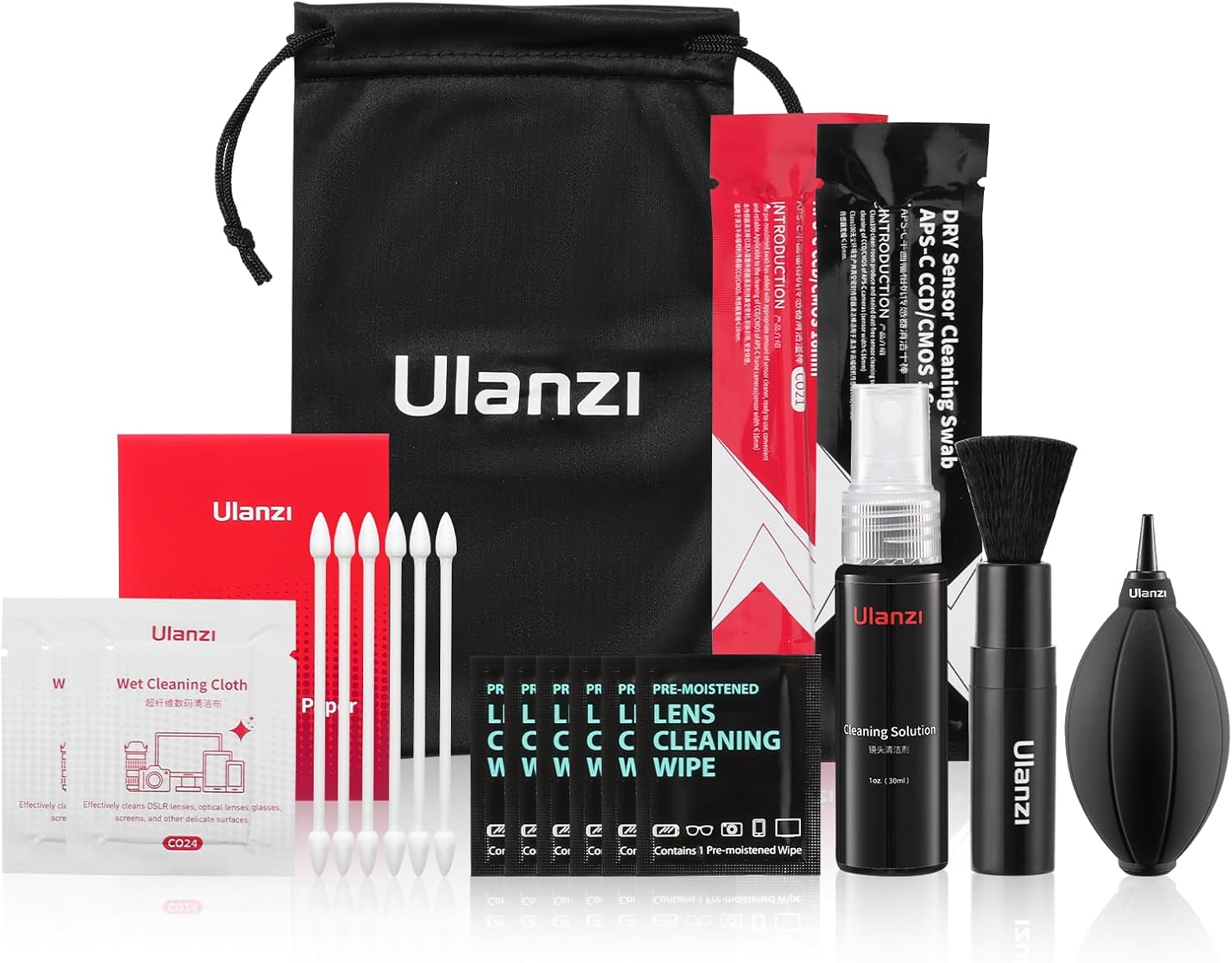 ULANZI C072 10-in-1 Professional Camera Cleaning Kit – Premium DSLR & Lens Care Set for Canon, Sony, Nikon & More