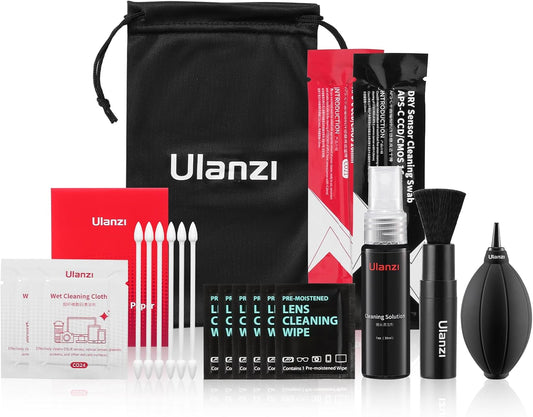 ULANZI C072 10-in-1 Professional Camera Cleaning Kit – Premium DSLR & Lens Care Set for Canon, Sony, Nikon & More