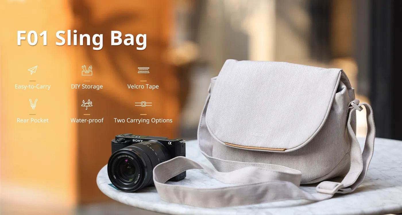 Ulanzi F01 Camera Sling Bag, Waterproof