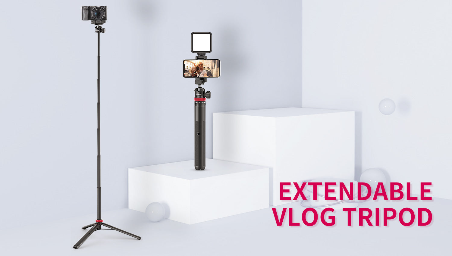 Ulanzi MT-44 Extendable Vlog Tripod (Upgraded)