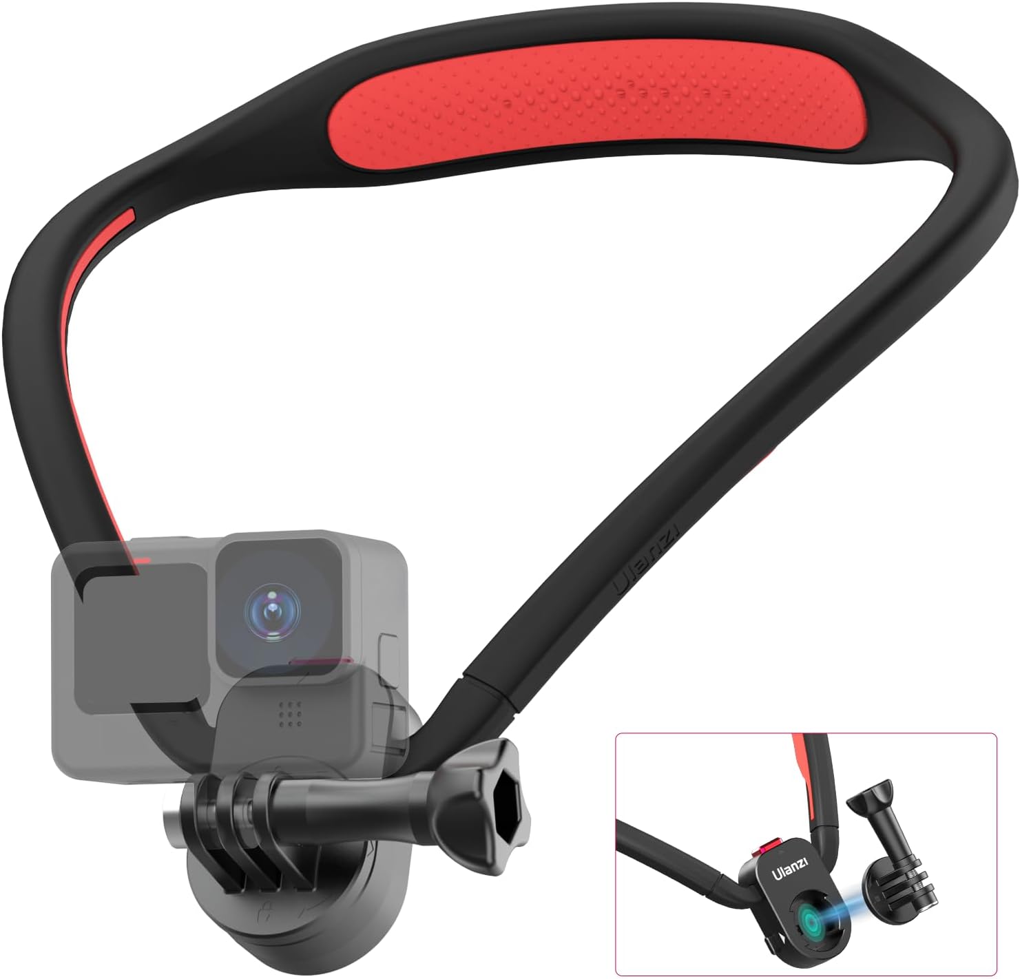 ULANZI Go-Quick II Neck Mount Magnetic Holder for GoPro, DJI, Insta360