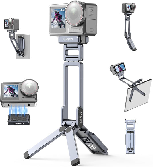 ULANZI MA37 Magnetic Quick Release Mini Tripod for DJI Osmo Action 3/4/5 Pro
