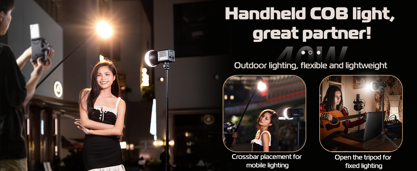 Ulanzi MT-79 Extendable Aluminum Tripod, 81" Adjustable Stand, 360Â° Head