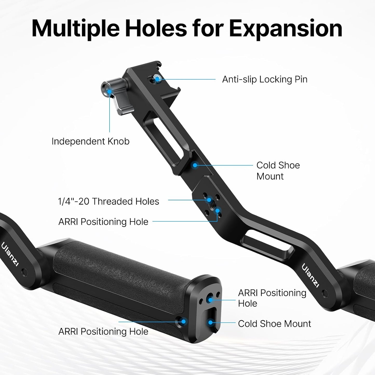 ULANZI Adjustable Sling Handgrip Gimbal Handle for DJI RS 4/4 Pro, RS 3/2