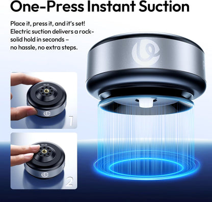 ULANZI SK-23 Electric Suction Cup Mount 1/4'' for GoPro, DJI, Insta360