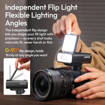 ULANZI FT16 TTL Camera Flash for Sony, GN16 Speedlite Camera Light 6500K