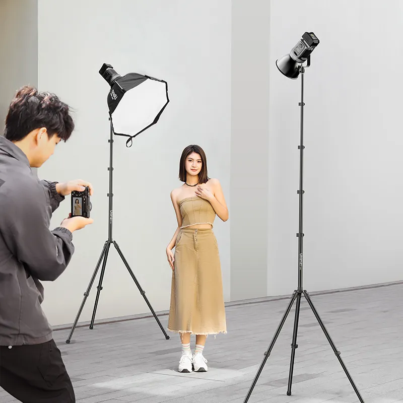 ULANZI T270 Light Stand 8.8FT/270cm Adjustable Tripod for Lighting