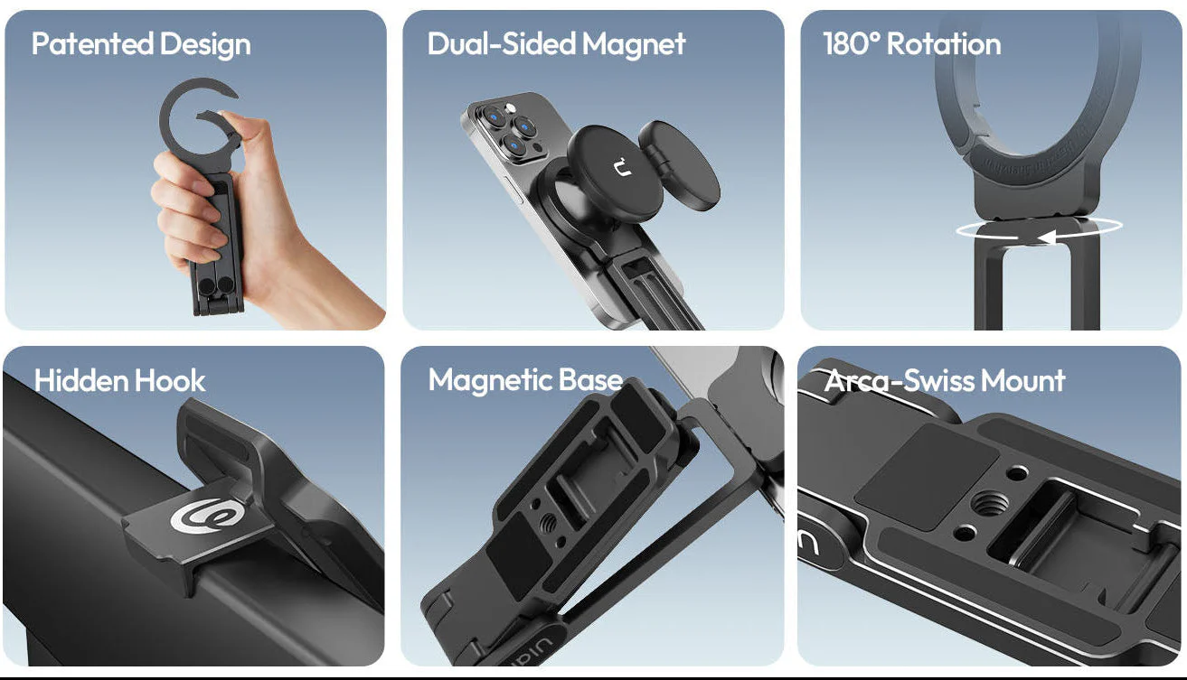 ULANZI MA38 Magnetic Phone Tripod Magsafe iPhone 17/16/15/14/13/12