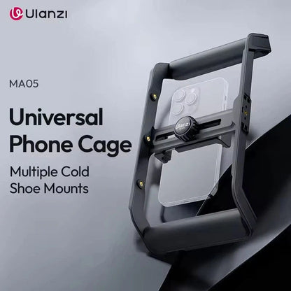 Ulanzi MA05 Universal Phone Cage with Bluetooth Remote for Vlogging & Video