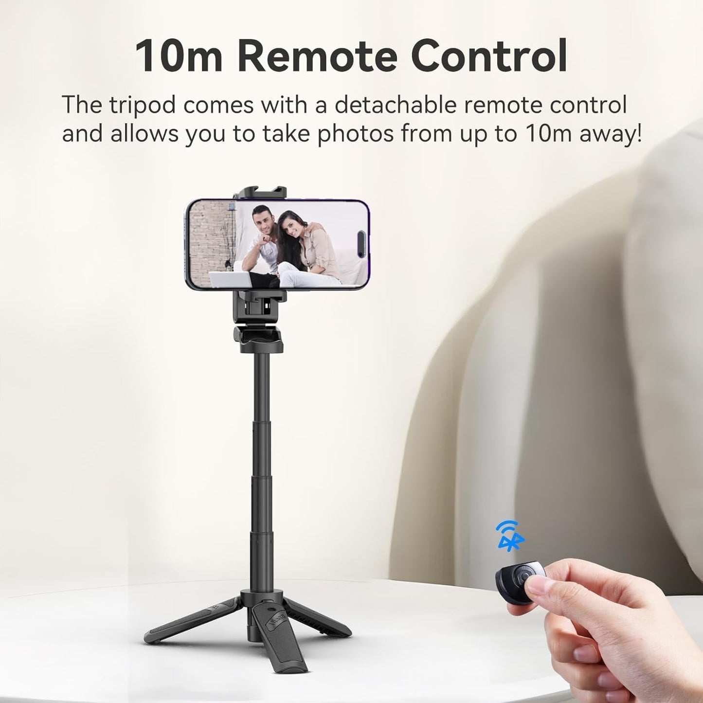 Ulanzi JJ02 Extendable Grip Phone Tripod with Remote