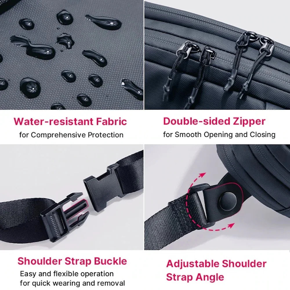 Ulanzi PB008 Camera Shoulder Bag Waterproof 6L Sling DSLR Case Bag