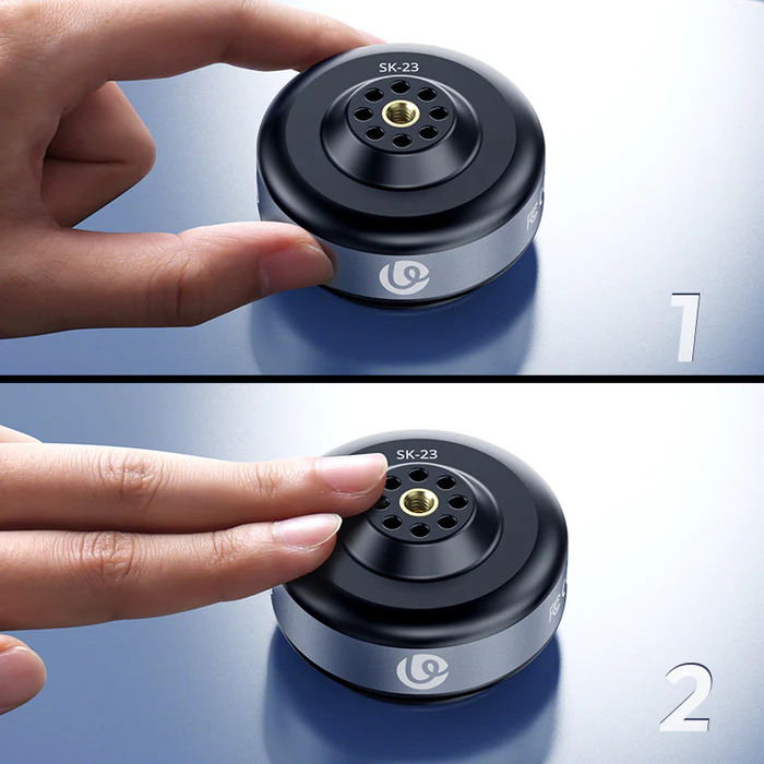 One-Press Instant Suction