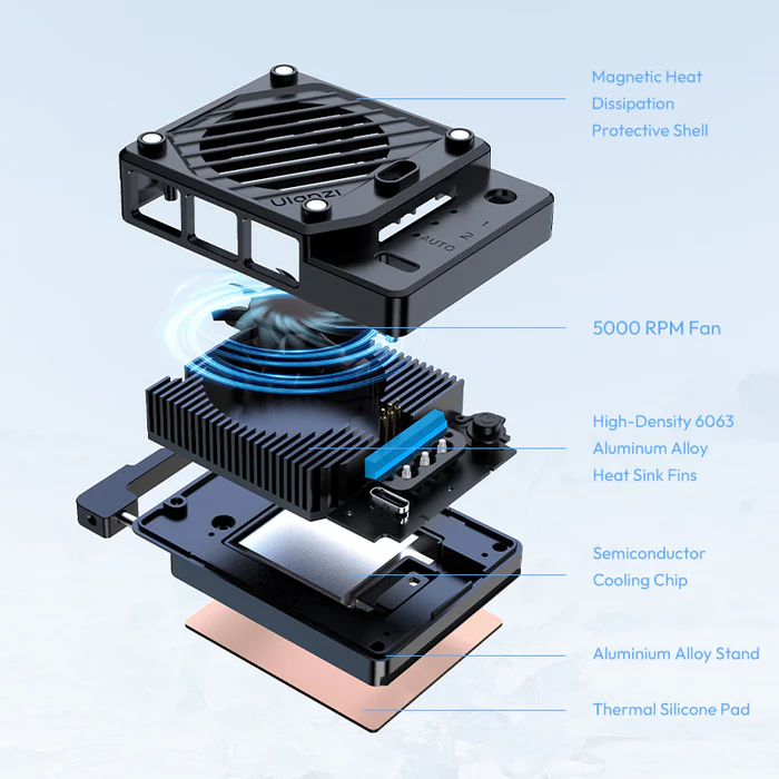 High Cooling Efficiency