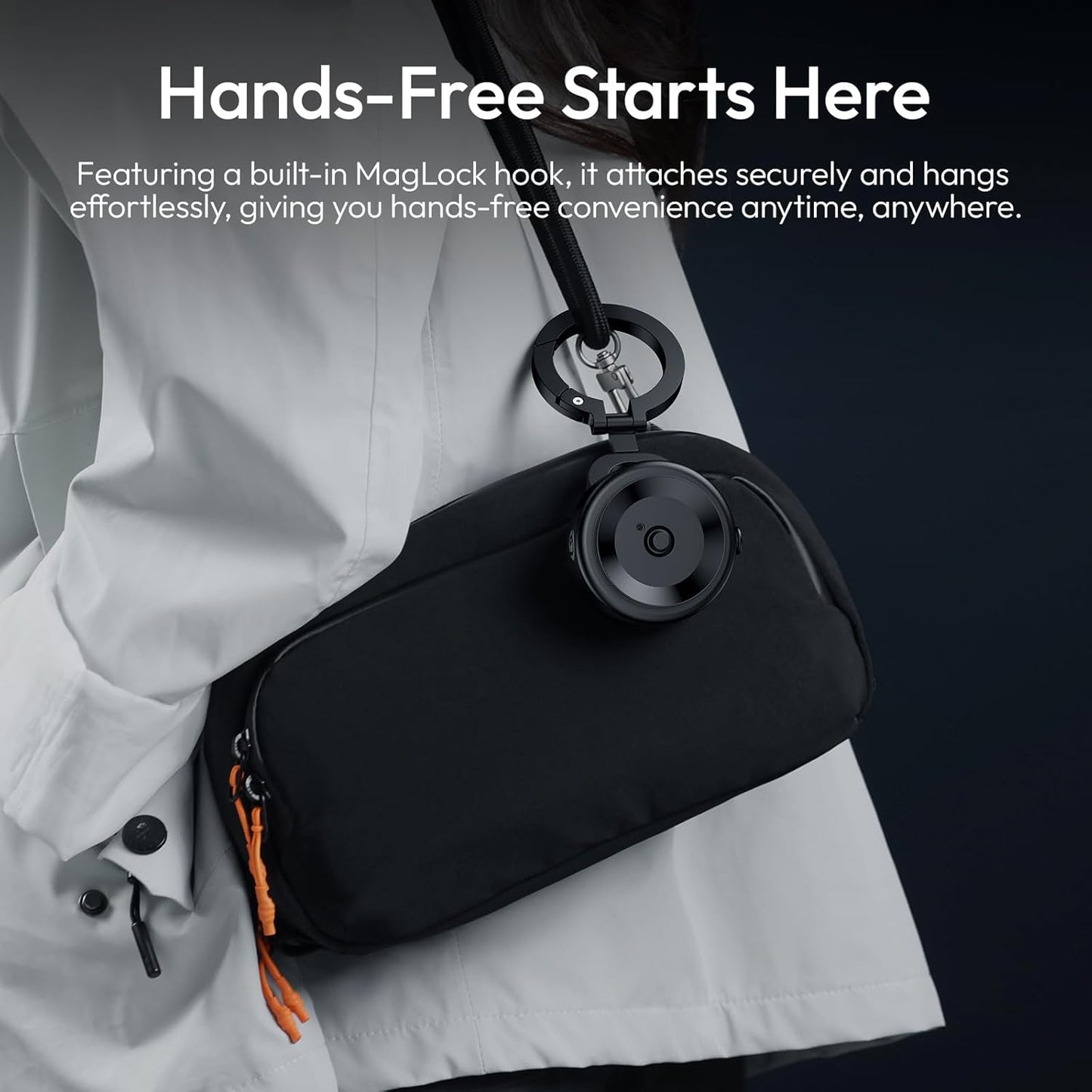 ULANZI SK22 Electric Magnetic Car Phone Mount 360¬∞ Adjustable Vacuum Holder