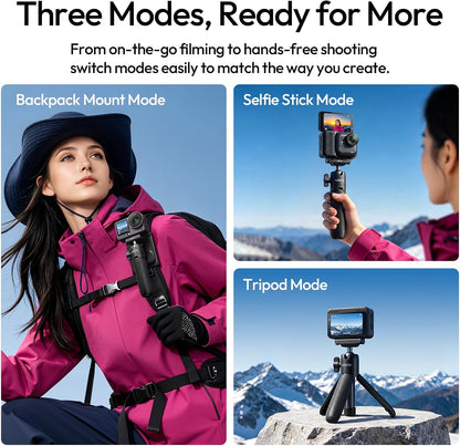 ULANZI MT66 3-in-1 Quick Release Tripod for DJI Action 6/Nano/Xtra Atto