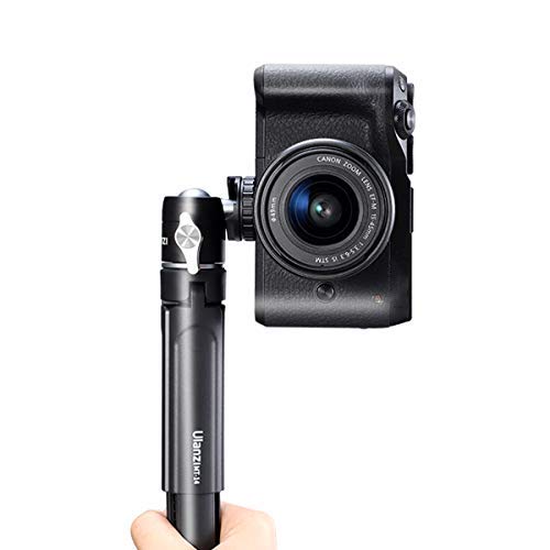 ULANZI U-60 Mini Ball Head, Dual Cold Shoe Mount, Aluminum Alloy 360Â° Swivel