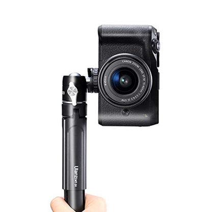 ULANZI U-60 Mini Ball Head, Dual Cold Shoe Mount, Aluminum Alloy 360Â° Swivel
