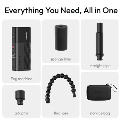 ULANZI FM02 Filmog X 30W Portable Fog Machine, USB-C Rechargeable Handheld Fogger