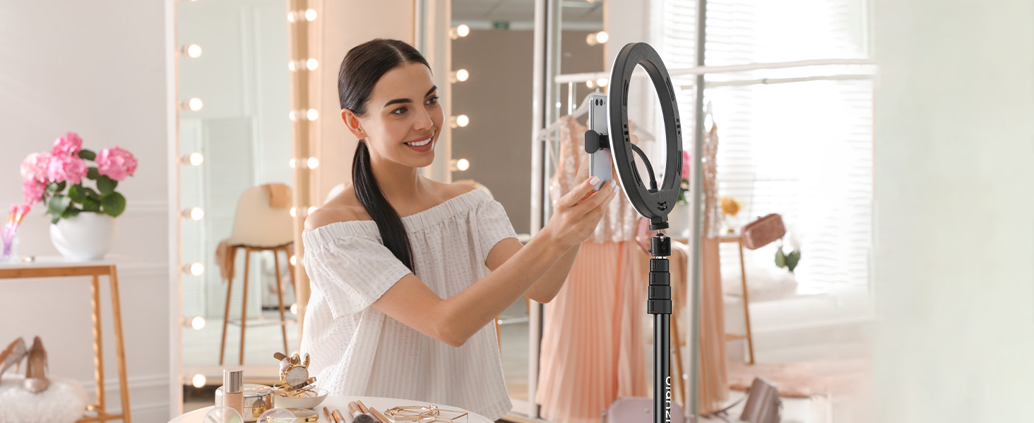 ULANZI TT43 6.23ft Extendable Light Stand, Aluminum Tripod for Studio
