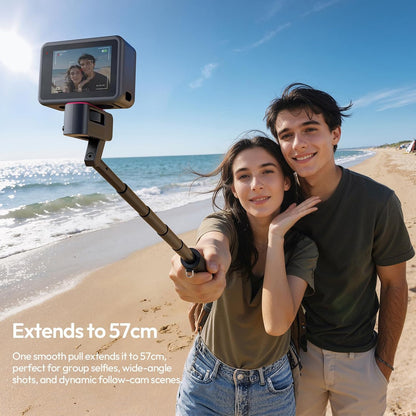 ULANZI MT98 2-in-1 Selfie Stick & Tripod for Action Camera, 1/4'' Mount