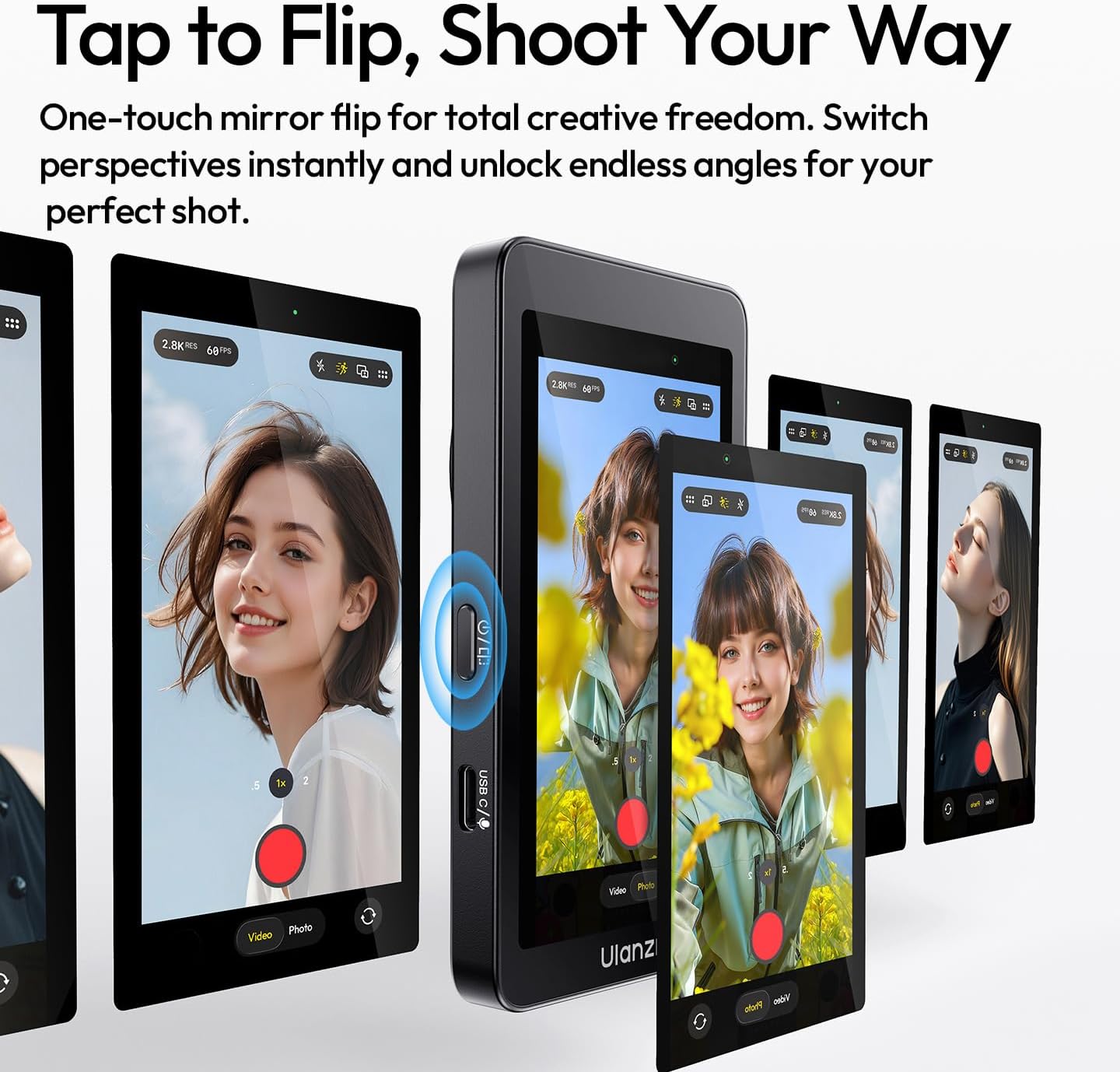 Ulanzi VM1 Vlog Selfie Monitor Screen