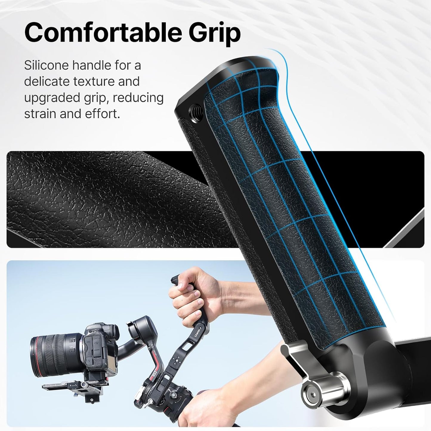 ULANZI Adjustable Sling Handgrip Gimbal Handle for DJI RS 4/4 Pro, RS 3/2