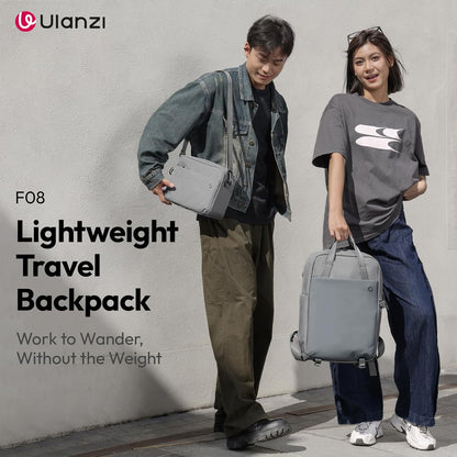 ULANZI F08 Camera Bag Splash-proof DSLR Mirrorless Drone 16" Laptop 18L