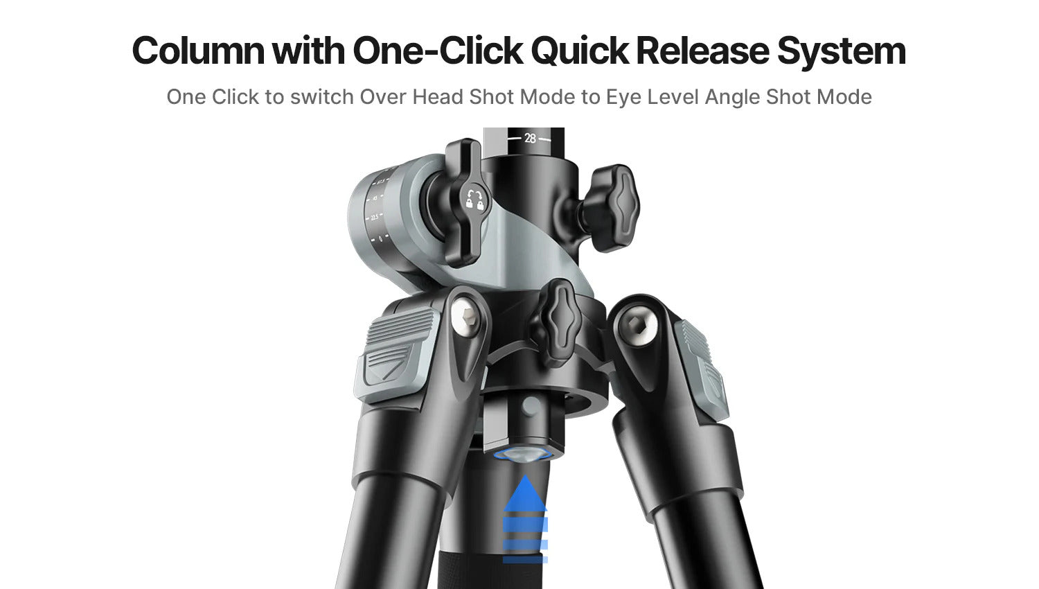 Ulanzi MT-59 Multifunction Camera Monopod Tripod