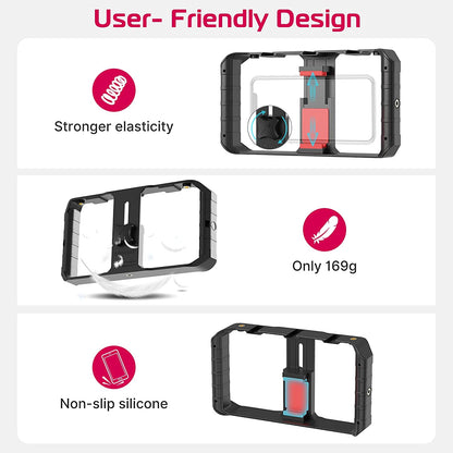 Ulanzi U Rig Pro Video Rig for iPhone 16-8+ Samsung Pixel