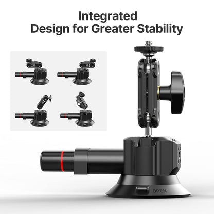 Ulanzi SC-01 Strong Suction Cup Mount Magic Arm (3")