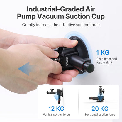 Ulanzi SC-01 Strong Suction Cup Mount Magic Arm (3")