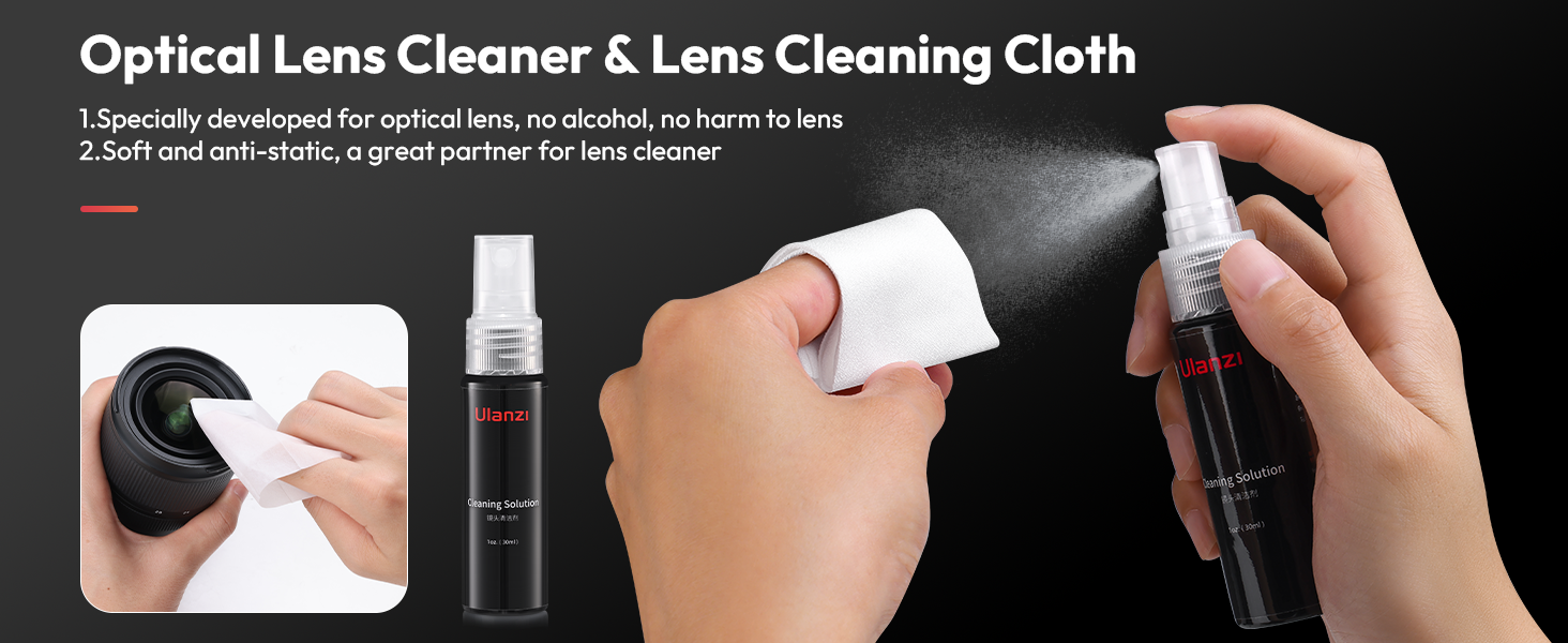 ULANZI C072 10-in-1 Professional Camera Cleaning Kit – Premium DSLR & Lens Care Set for Canon, Sony, Nikon & More