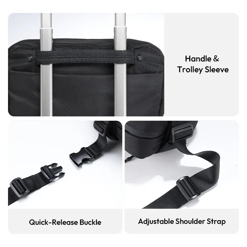 Ulanzi PB038 Travel Messenger Bag Camera Sling Bag V2 10L Multi-Pocket