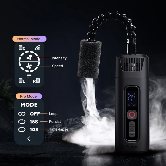 Controllable Fog Intensity and Speed