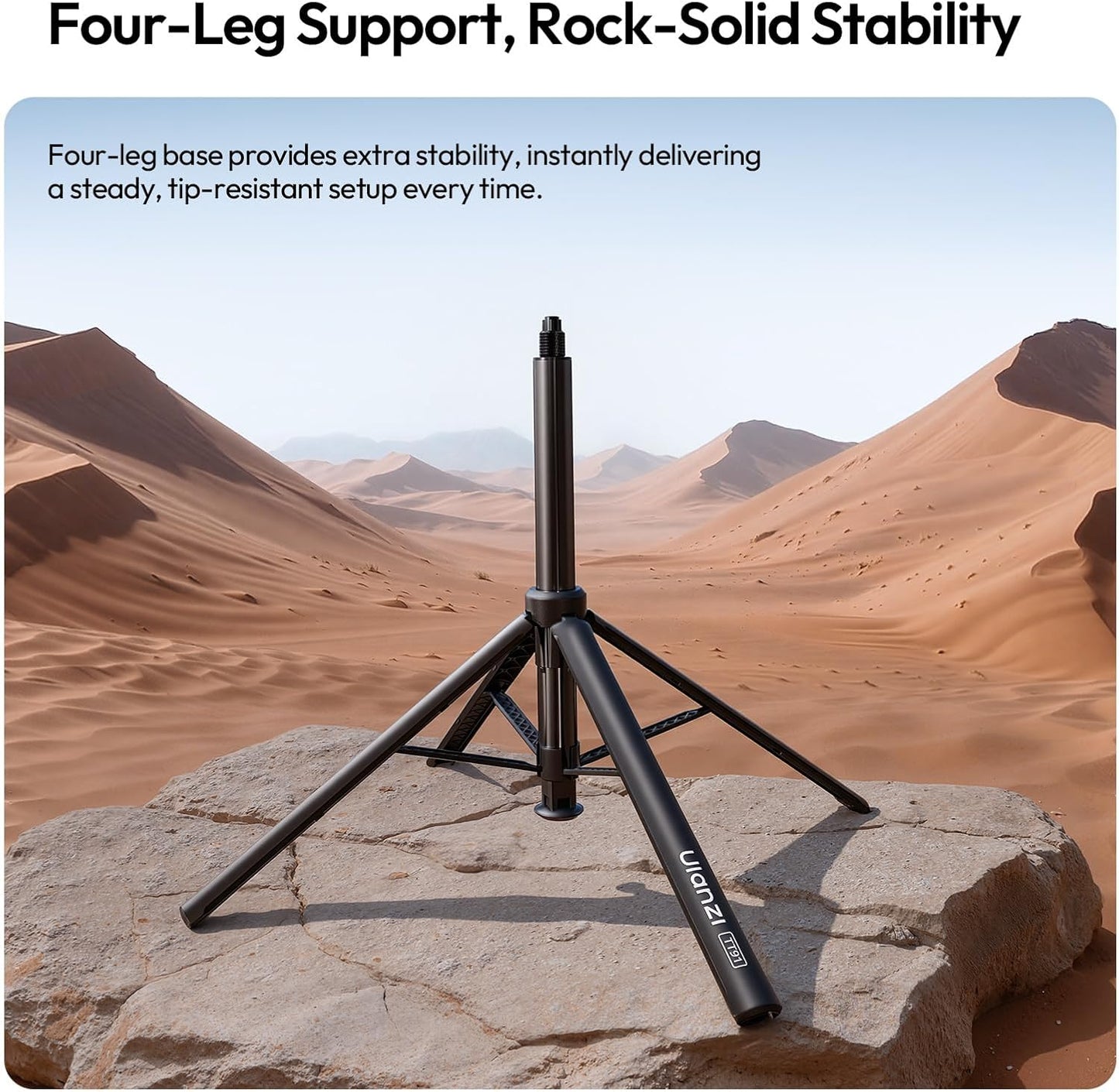 ULANZI TT91 2-in-1 Invisible Selfie Stick Tripod Extension Pole