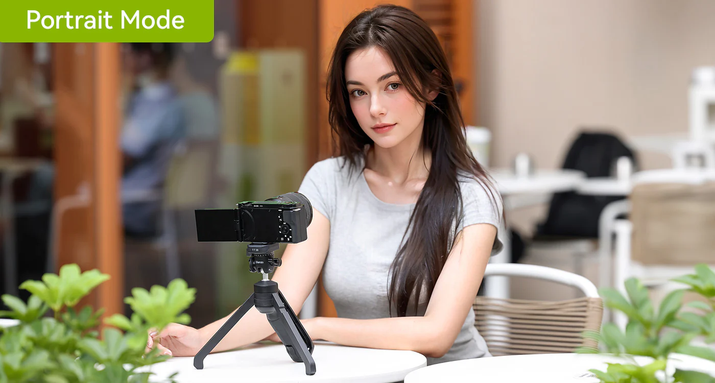 ULANZI TT38 Mini Tripod w/ Uka F38 QR for DJI/Insta360/Sony, Tabletop Stand