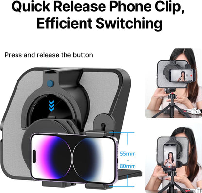 Ulanzi RT02 Universal Teleprompter for Tablets and Smartphones with Remote Control R004GBB1