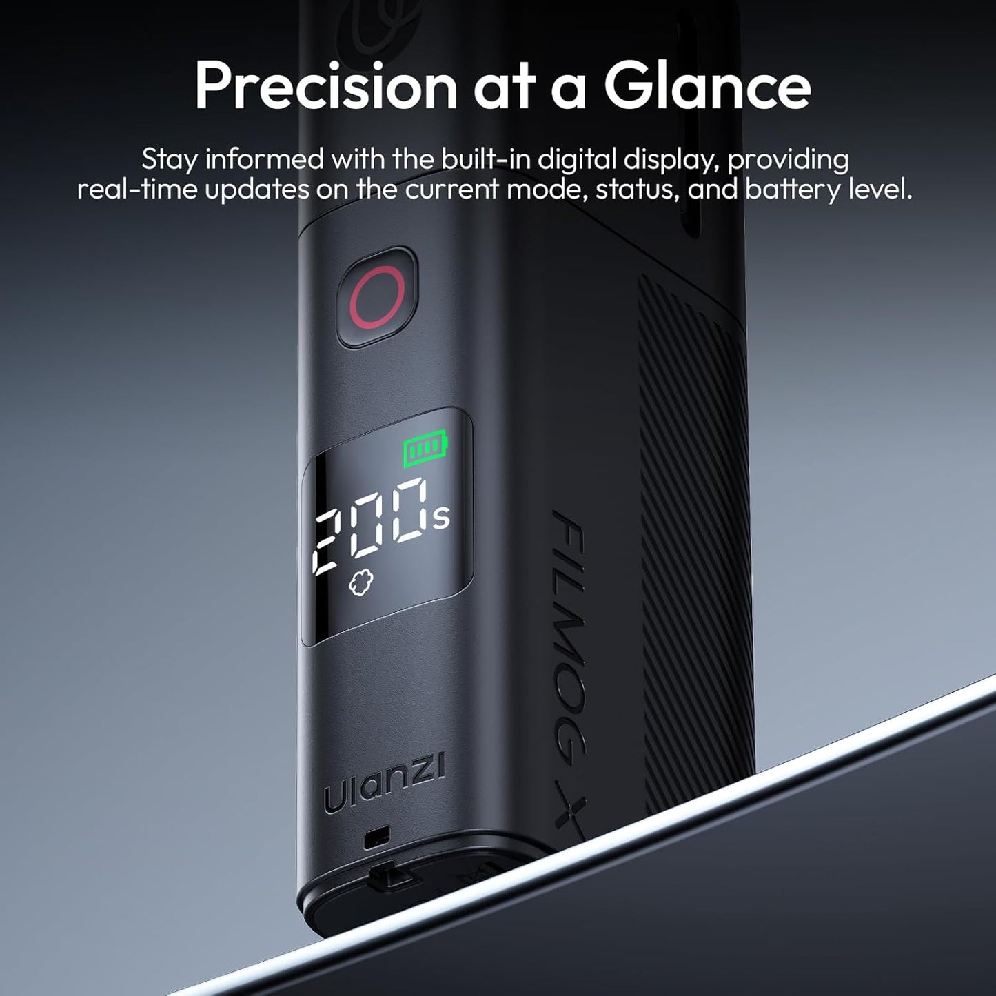 ULANZI FM02 Filmog X 30W Portable Fog Machine, USB-C Rechargeable Handheld Fogger