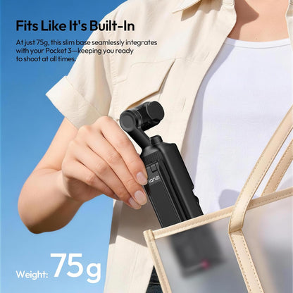 ULANZI MA66 Tripod for DJI Pocket 3/4, QR, Arca, Selfie Stick Stand