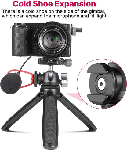 ULANZI MT-47 Mini Tripod, 360Â° Ball Head, Arca Plate, DSLR/Vlog/Selfie Use